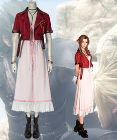 Final Fantasy VII Remake FF7 Aerith Gainsborough Cosplay Costume