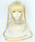 Darwin's Game Karino Shuka Golden Cosplay Wig