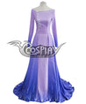 Disney Frozen 2 Elsa Purple Dress Cosplay Costume