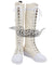 Final Fantasy VII Yuffie Kisaragi White Shoes Cosplay Boots