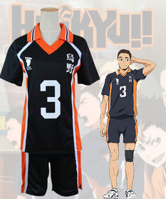 Haikyu!! Azumane Asahi Cosplay Costume