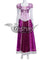 Disney Tangled Princess Rapunzel Pink Dress Cosplay Costume