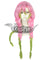 Demon Slayer: Kimetsu No Yaiba Kanroji Mitsuri Pink Green Cosplay Wig