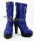 Sailor Moon Sailor Uranus Haruka Tenou Blue Shoes Cosplay Boots