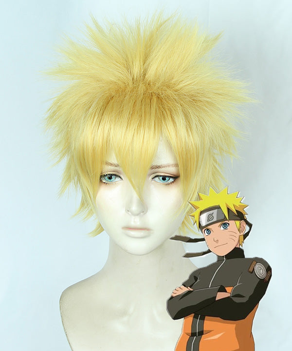 Naruto Uzumaki Naruto Golden Cosplay Wig