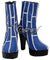 Jojo'S Bizarre Adventure£ºStone Ocean Cujoh Jolyne Blue Cosplay Boots