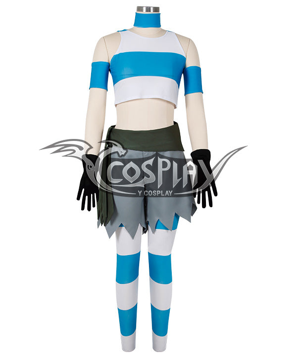 Pokemon Team Aqua Grunt Female Cosplay Costume - B Edition