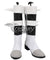 Pokemon Pok¨¦mon Sword And Shield Piers Black Grey Shoes Cosplay Boots