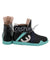 Valorant Jett Black Blue Cosplay Shoes