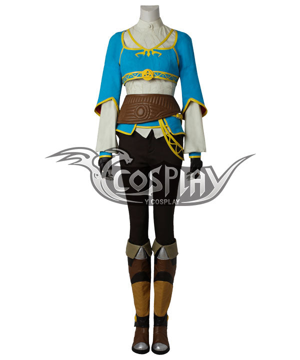 The Legend of Zelda: Breath of the Wild Princess Zelda Cosplay Costume - No Boot
