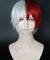 My Hero Academia Boku no Hero Akademia Shoto Todoroki Red White Cosplay Wig