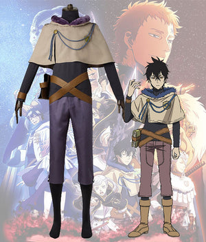 Black Clover Yuno Outfit Cosplay Costume