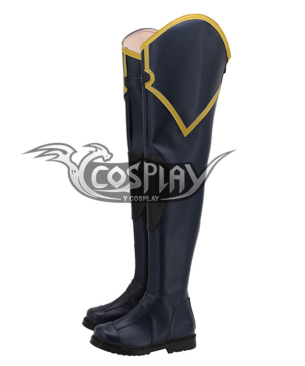 Valorant Viper Deep Blue Shoes Cosplay Boots
