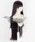 Super Danganronpa Dangan Ronpa 2 Mikan Tsumiki Black Purple Cosplay Wig