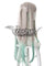 Jibaku Shounen Hanako-Kun Toilet-bound Hanako-kun Yashiro Nene Sliver Grey Shade into Green Cosplay Wig - 497A