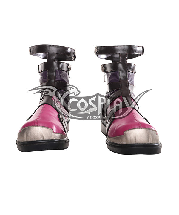 Xenoblade Chronicles Shulk Red Shoes Cosplay Boots