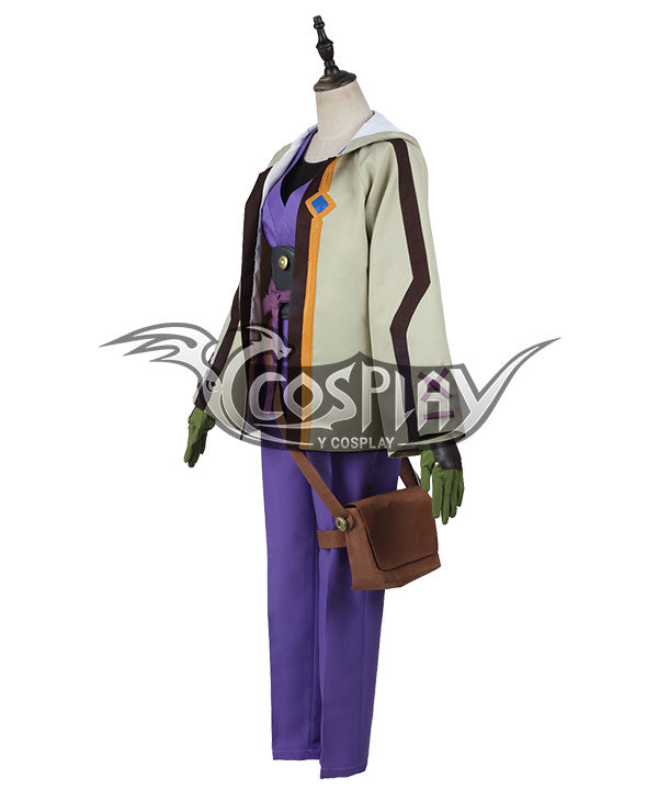 Kabaneri Of The Iron Fortress Ikoma Green Cosplay Costume