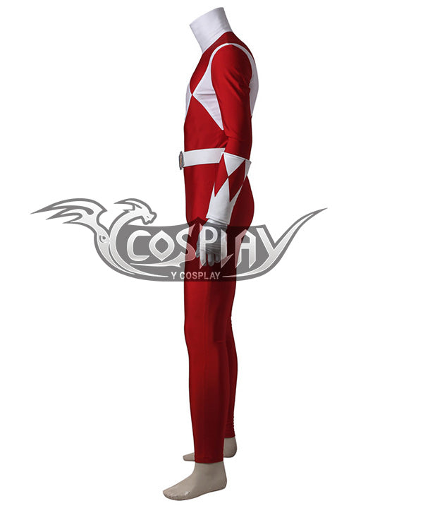 Mighty Morphin' Power Rangers Geki Tyranno Ranger Cosplay Costume - Including Boots