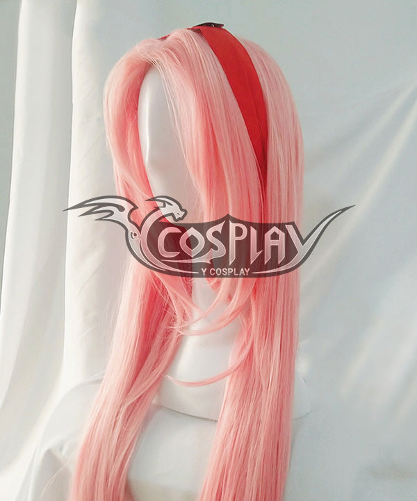 Naruto Haruno Sakura Pink Long Cosplay Wig - No Headwear