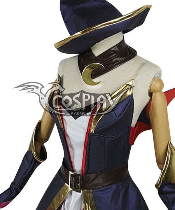 League Of Legends LOL Bewitching Janna Skin Halloween Cosplay Costume