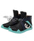 Valorant Jett Black Blue Cosplay Shoes