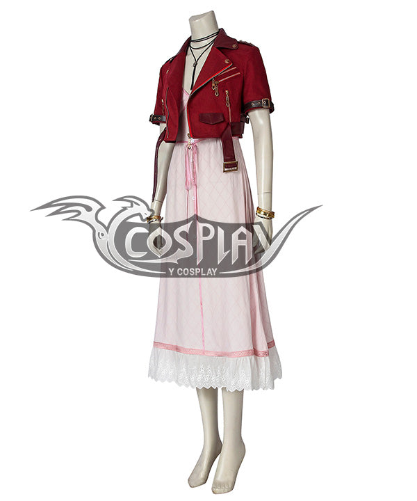Final Fantasy VII Remake FF7 Aerith Gainsborough Cosplay Costume