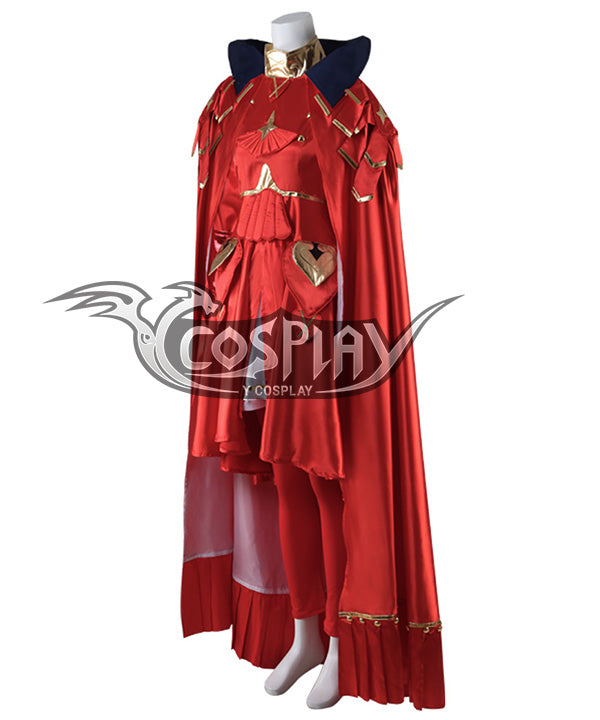 Fire Emblem: Three Houses Edelgard Von Hresvelg Time Skip Cosplay Costume