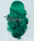 Sailor Moon Michiru Kaiou Green Cosplay Wig