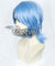Kingdom Heart III Aqua Blue Cosplay Wig