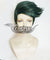 JoJo's Bizarre Adventure: Diamond Is Unbreakable Rohan Kishibe Deep Green Cosplay Wig