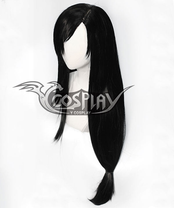 Final Fantasy VII Remake FF7 Tifa Lockhart Black Cosplay Wig