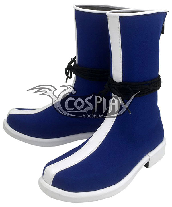 Dragon Ball Son Goku Blue White Shoes Cosplay Boots