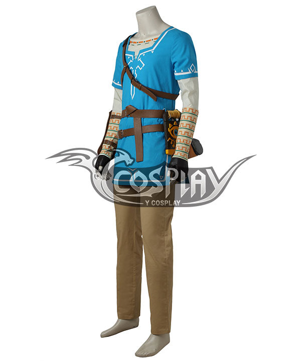 The Legend of Zelda: Breath of the Wild Link Cosplay Costume - No Boots