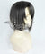 Touken Ranbu Matsui Gou Black Grey Cosplay Wig