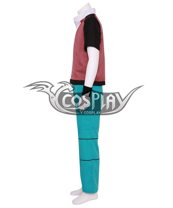 Pok¨¦mon Champion Red Cosplay Costume