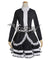 Danganronpa Dangan Ronpa Celestia Ludenberg Dress Cosplay Costume