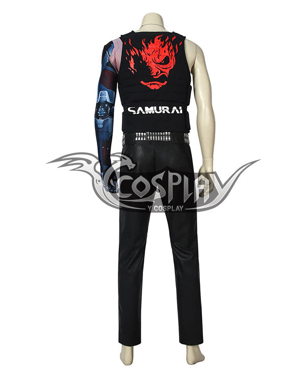 Cyberpunk 2077 Johnny Silverhand Keanu Reeves Cosplay Costume