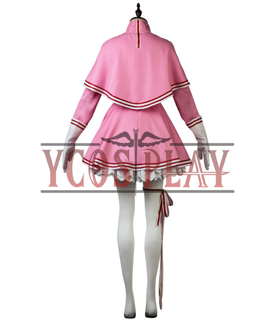 Cardcaptor Sakura: Clear Card Sakura Kinomoto Pink Lolita Dress Cosplay Costume