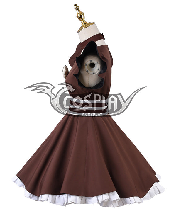 Jibaku Shounen Hanako-Kun Yashiro Nene Brown Cosplay Costume