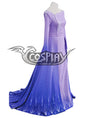 Disney Frozen 2 Elsa Purple Dress Cosplay Costume