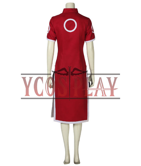 Naruto Haruno Sakura 1st Cosplay Costume - Ycosplay