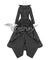The Nightmare Before Christmas Female Jack Skellington Dress Halloween Cosplay Costume