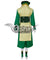 Avatar The Last Airbender Toph Beifong Green Cosplay Costume