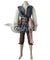 Pirates of the Caribbean: Dead Men Tell No Tales Captain Jack Sparrow Cosplay Costume -Including Wig and Not Boots