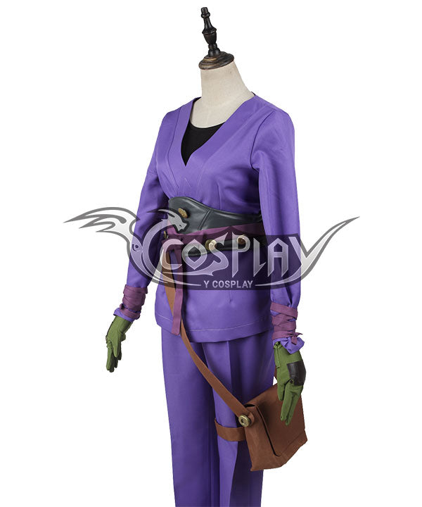 Kabaneri Of The Iron Fortress Ikoma Green Cosplay Costume