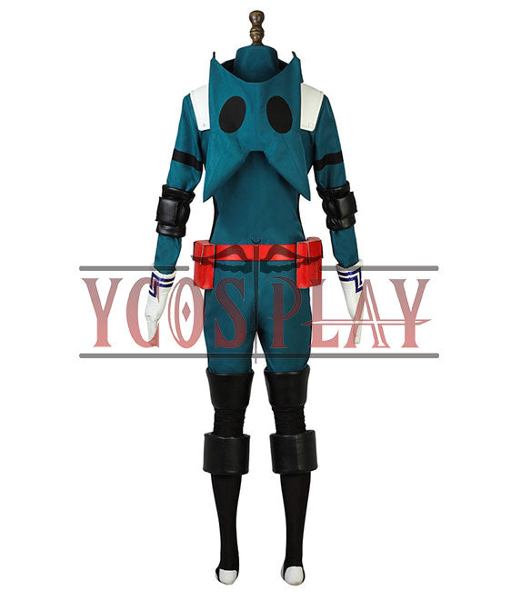 My Hero Academia Boku No Hero Akademia Izuku Midoriya Deku Battle Suit Cosplay Costume