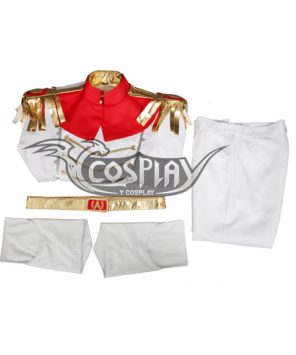 Persona 5 Crow Goro Akechi White Cosplay Costume
