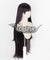 Super Danganronpa Dangan Ronpa 2 Mikan Tsumiki Black Purple Cosplay Wig