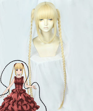 Darwin's Game Karino Shuka Golden Cosplay Wig